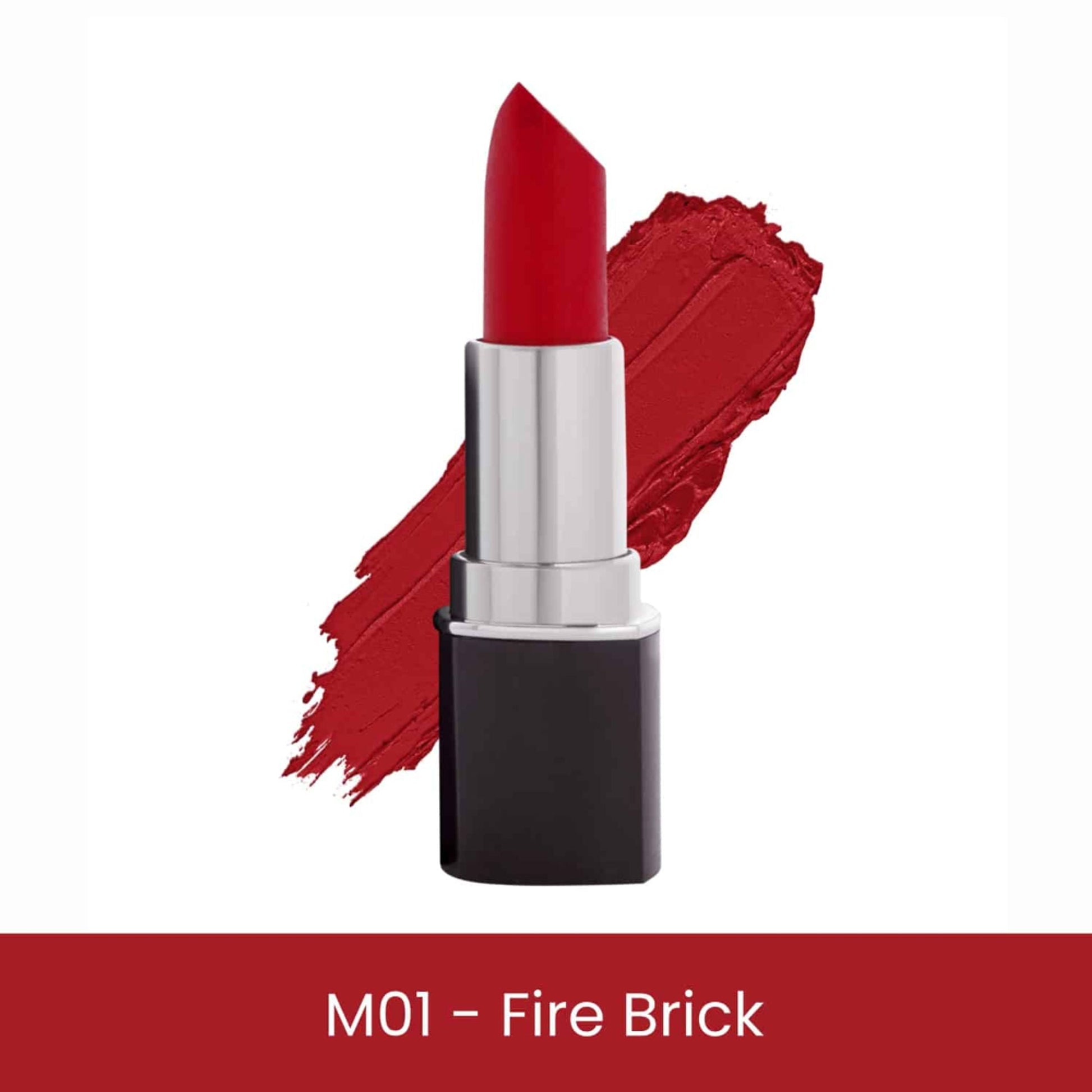 VERYMISS Matte & Satin Lipstick - M01 Fire Brick  Grab2Buy VERYMISS Grab2Buy
