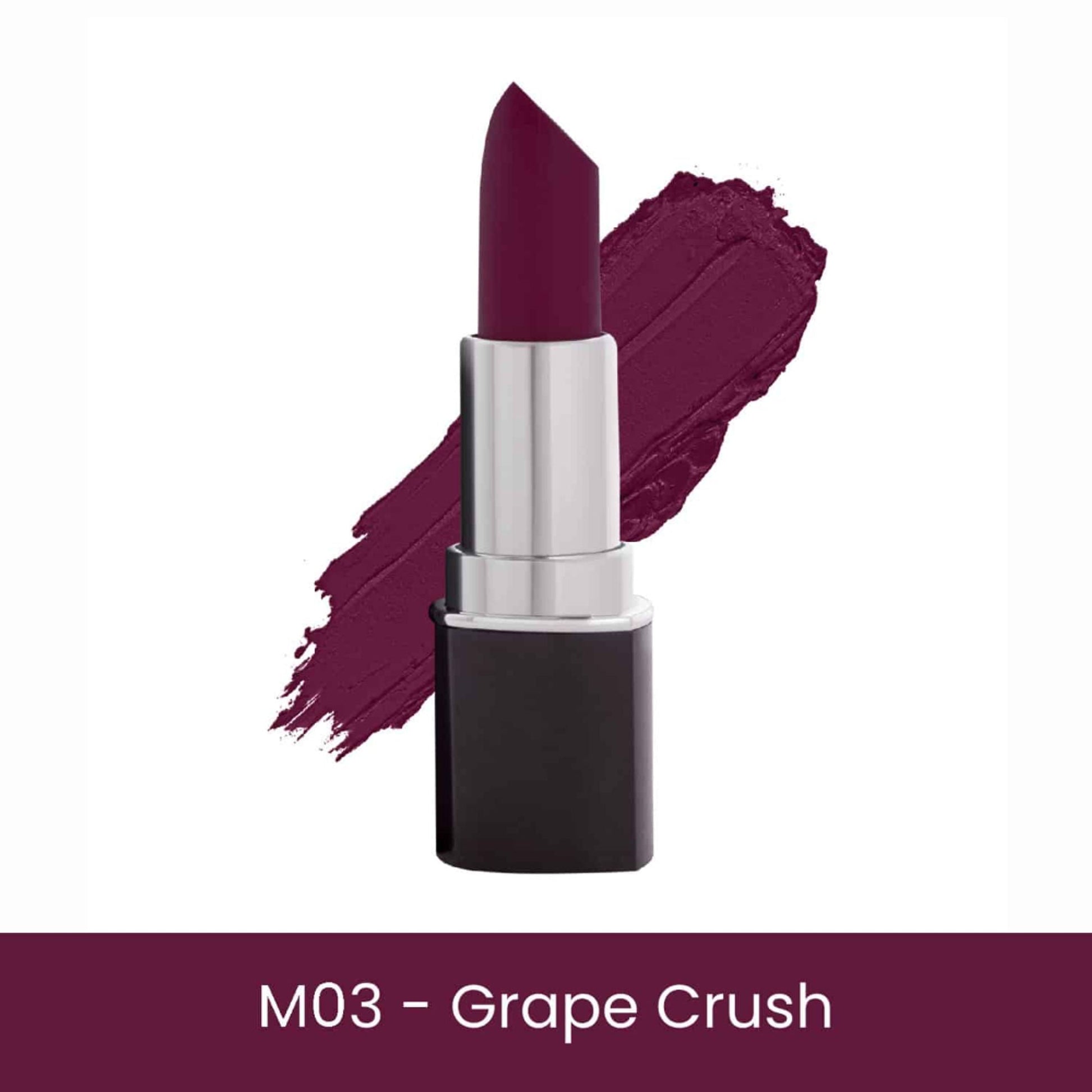 VERYMISS Matte & Satin Lipstick - M03 Grape Crush  Grab2Buy VERYMISS Grab2Buy