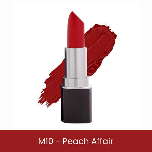 VERYMISS Matte & Satin Lipstick - M10 Peach Affair  Grab2Buy VERYMISS Grab2Buy