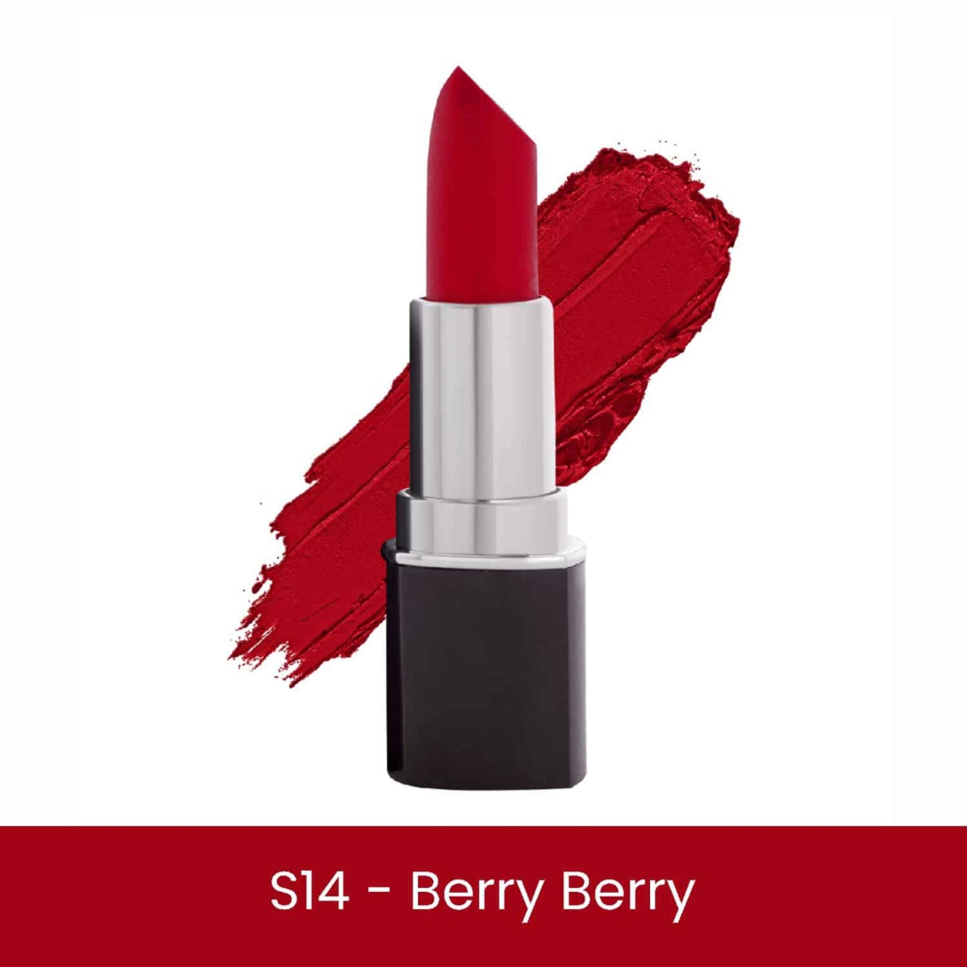 VERYMISS Matte & Satin Lipstick - S14 Berry Berry  Grab2Buy VERYMISS Grab2Buy