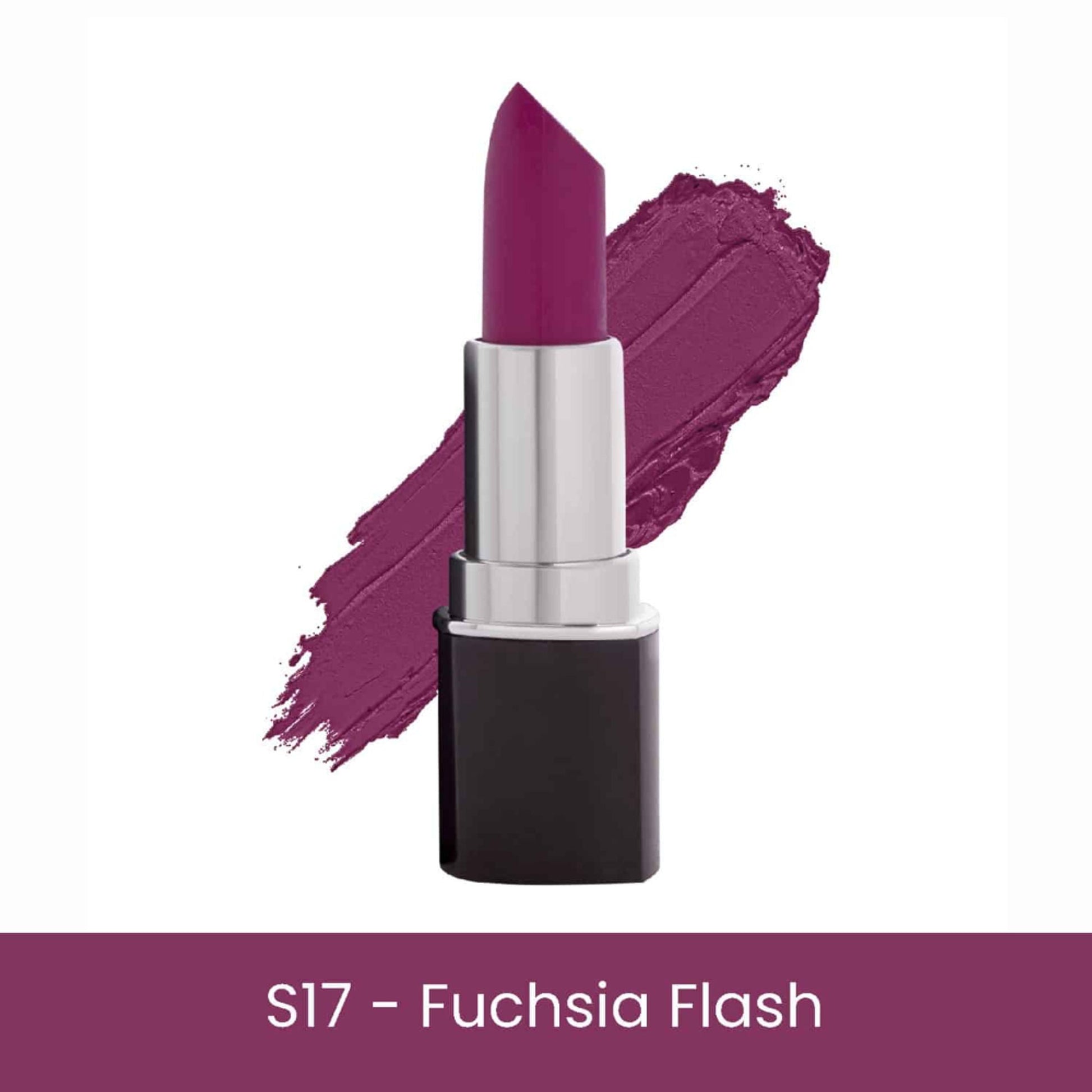 VERYMISS Matte & Satin Lipstick - S17 Fuchsia Flash  Grab2Buy VERYMISS Grab2Buy