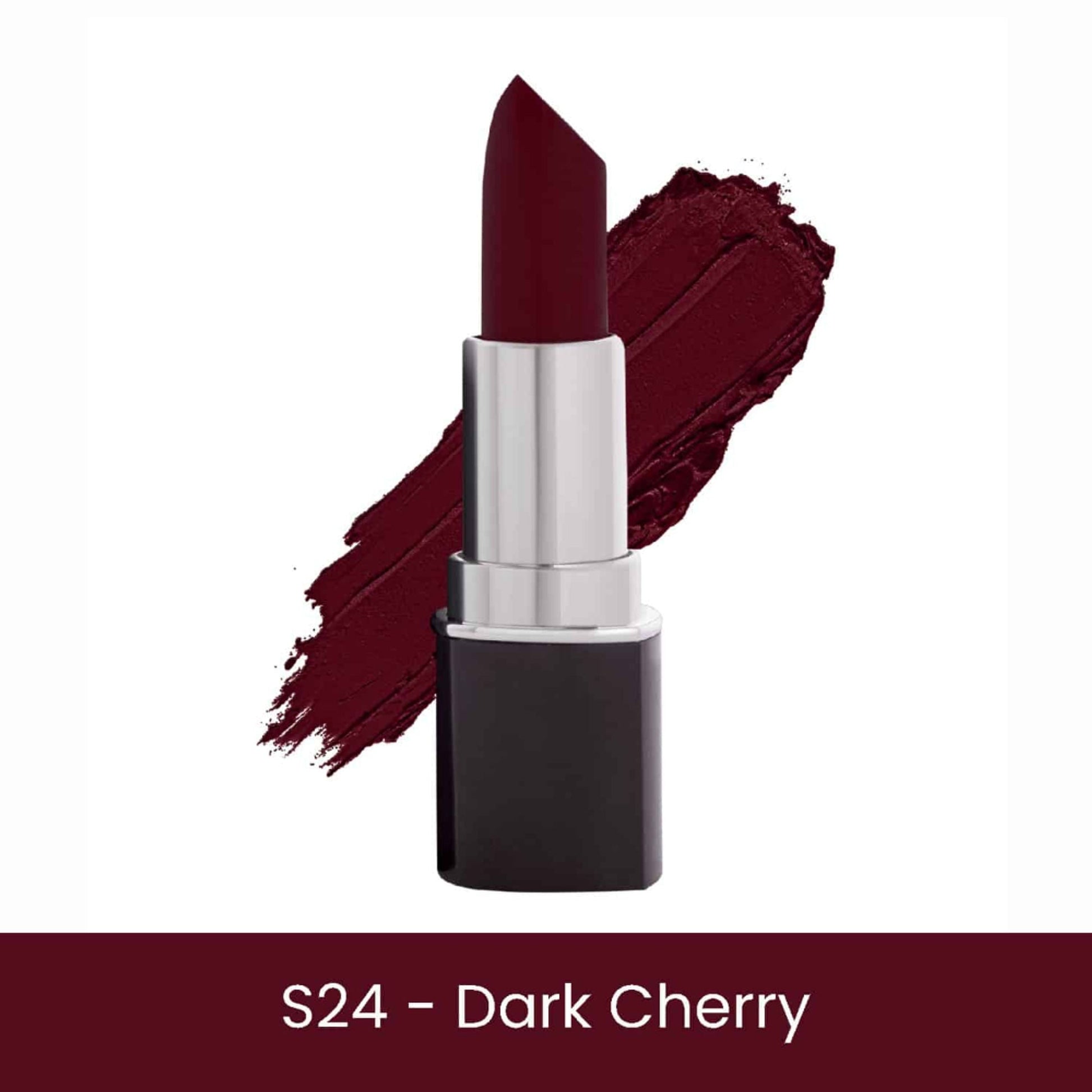 VERYMISS Matte & Satin Lipstick - S24 Dark Cherry  Grab2Buy VERYMISS Grab2Buy