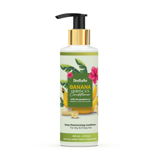 Indalo Banana Hibiscus Conditioner For Dry & Frizzy Hair