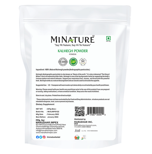 Minature Kalmegh Powder