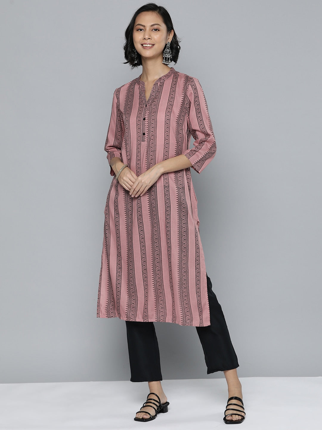 HERE&NOW Women Ethnic Motifs Printed Kurta