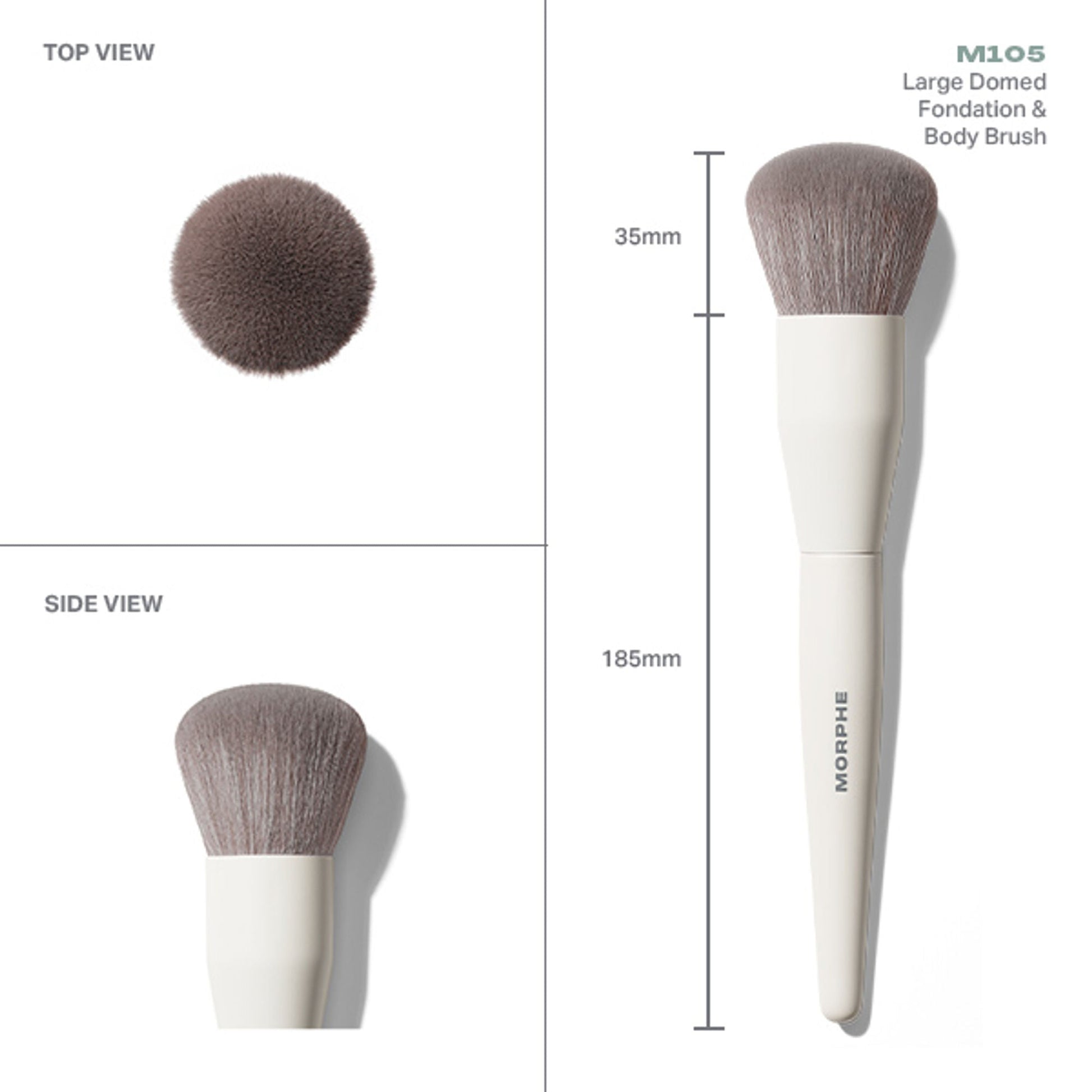 MORPHE M105 Large Domed Foundation & Body Brush