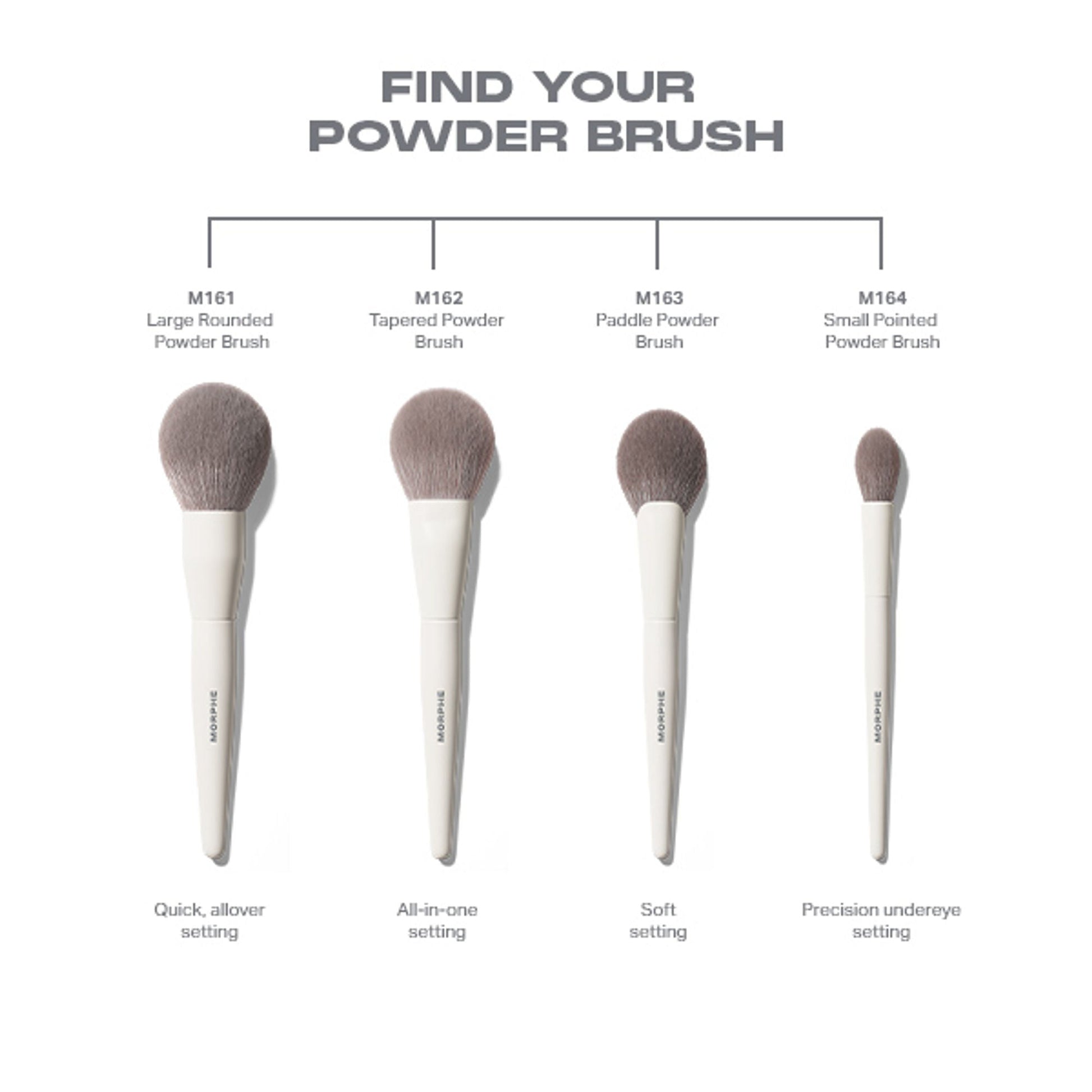 MORPHE M162 Tapered Powder Brush