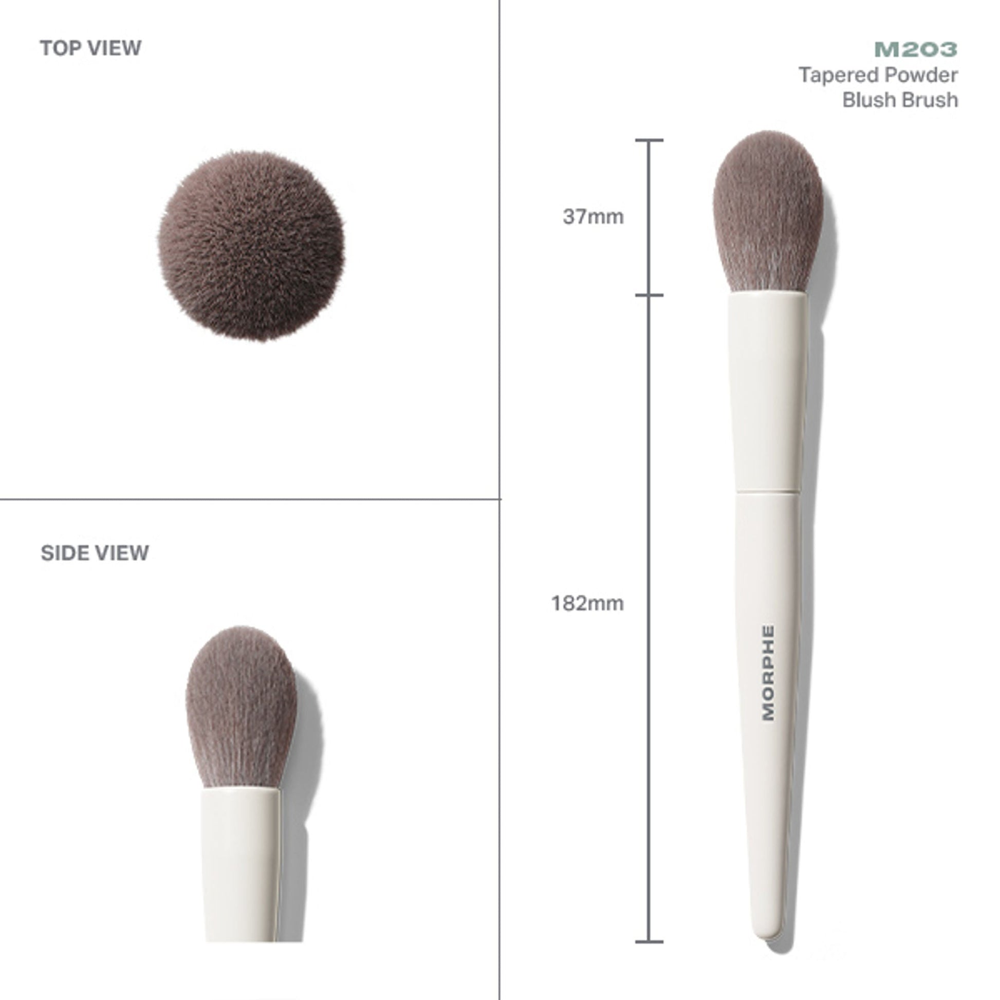 MORPHE M203 Tapered Powder Blush Brush