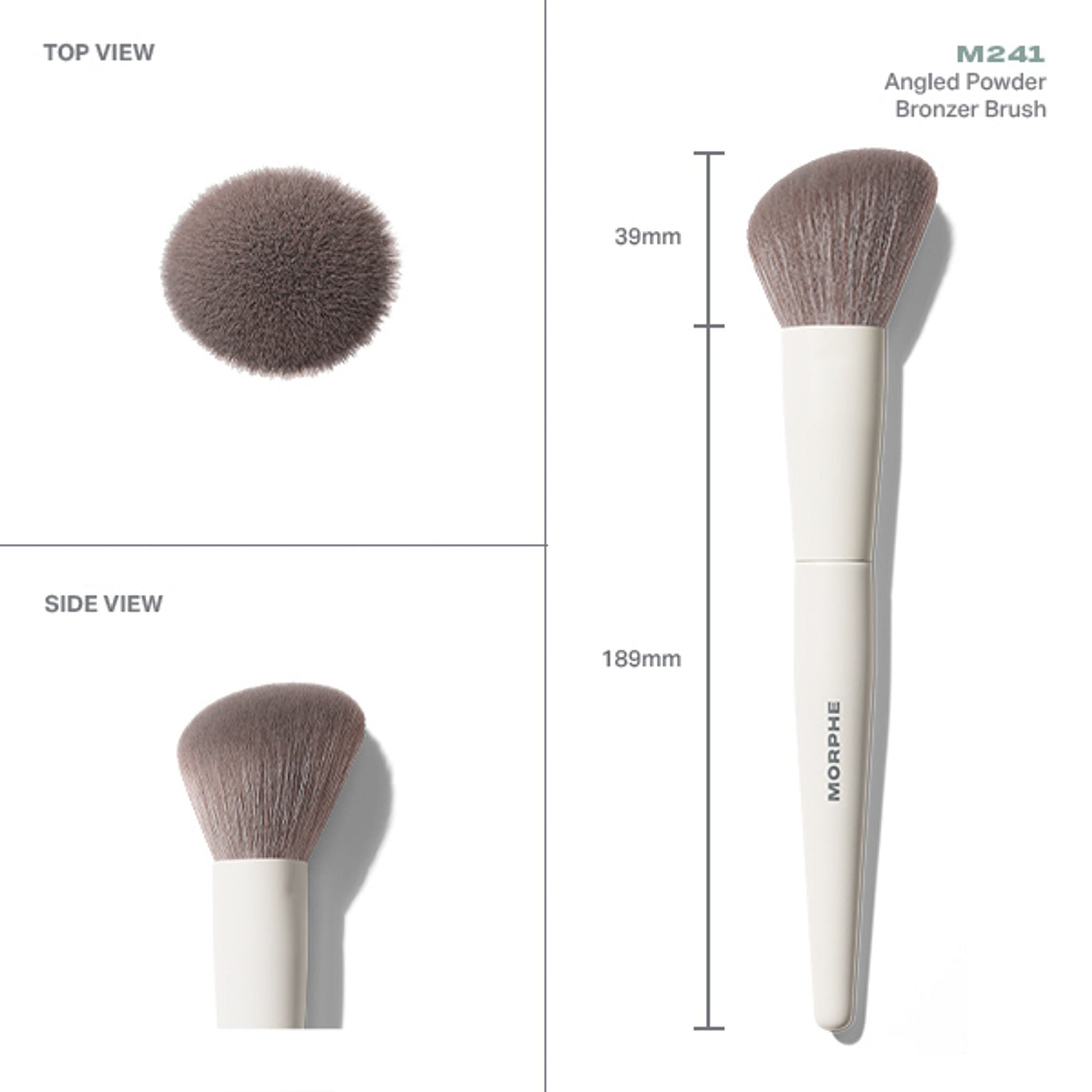 MORPHE M241 Angled Powder Bronzer Brush