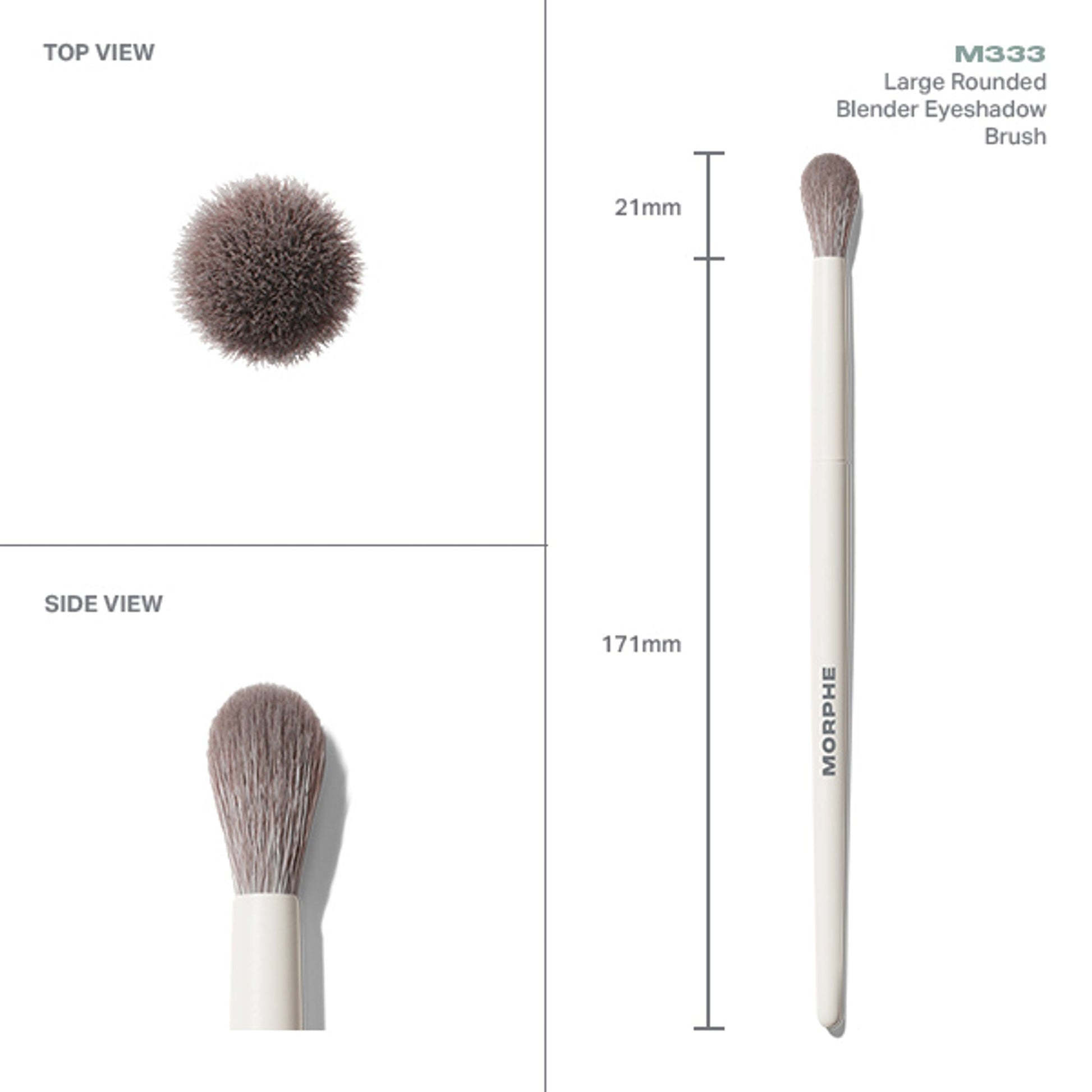 MORPHE M333 Large Rounded Blender Eyeshadow Brush