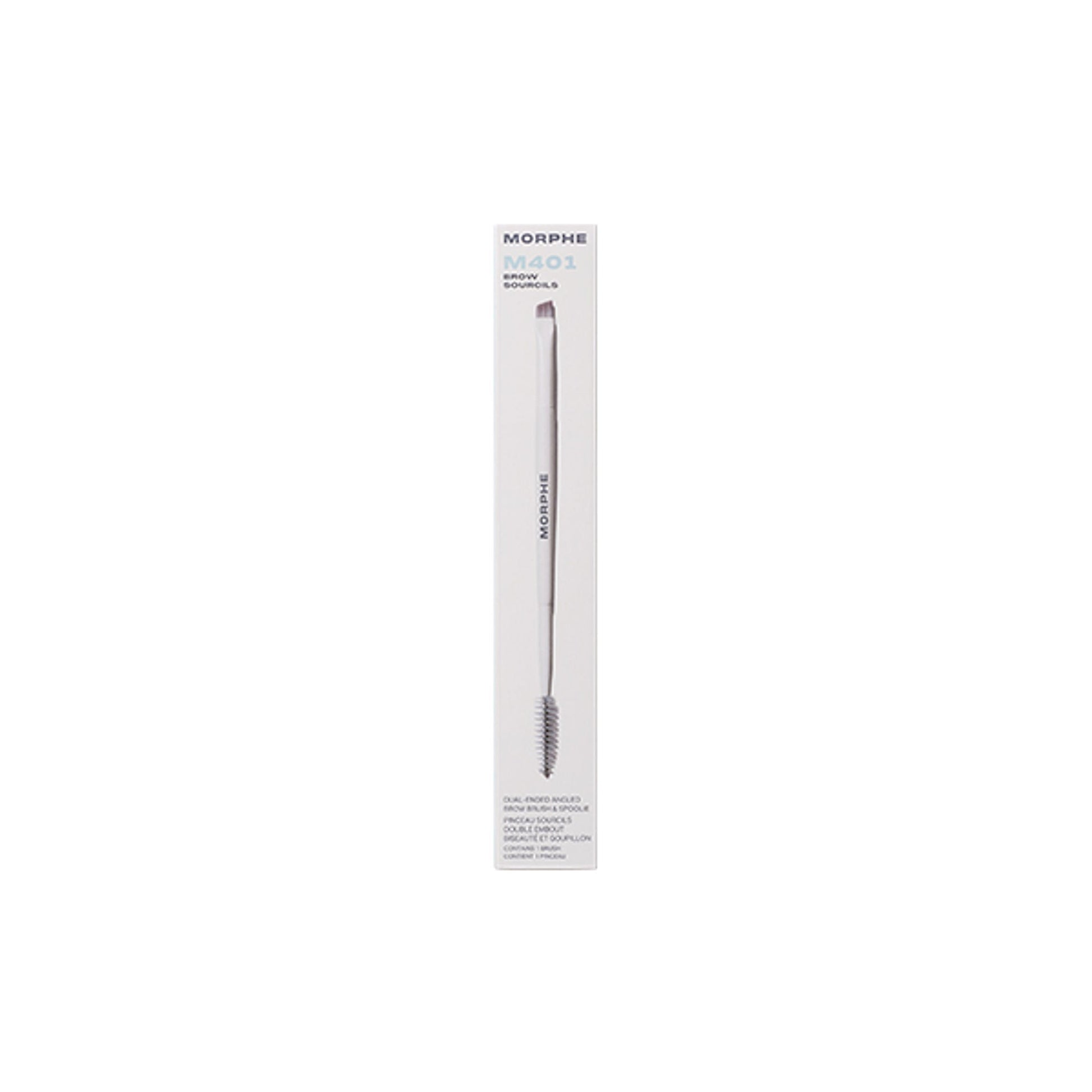 MORPHE M401 Dual Ended Angled Brow Brush & Spoolie