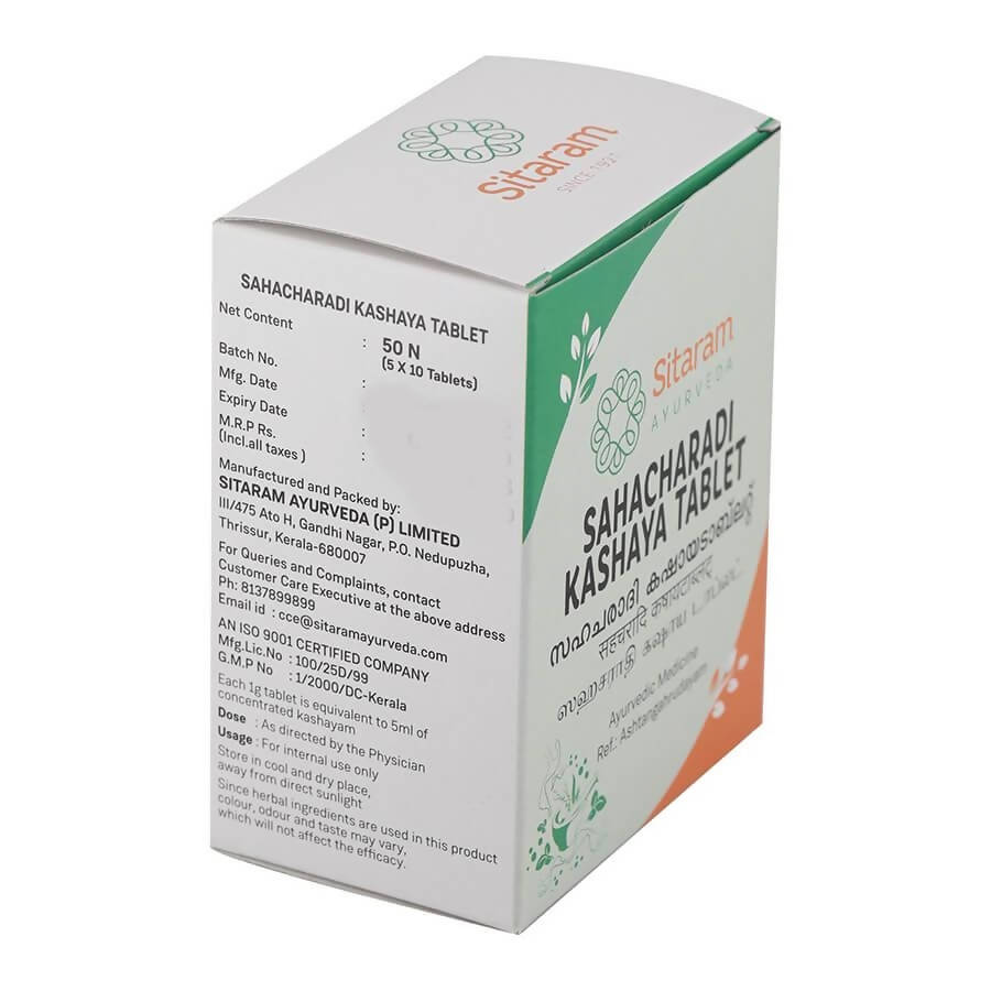 Sitaram Ayurveda Sahacharadi Kashaya Tablet 