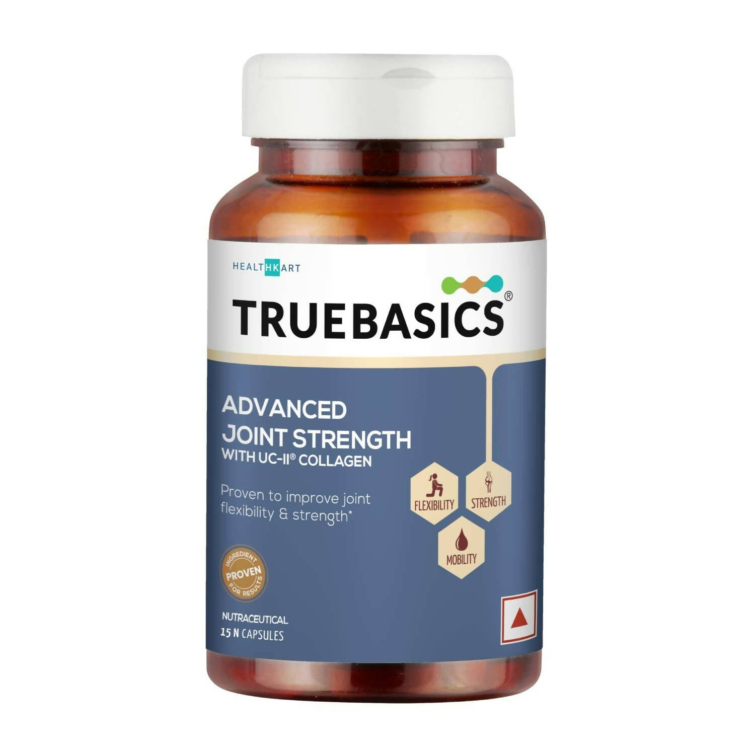 TrueBasics Advanced Joint Strength Capsules with UC-II Collagen 
