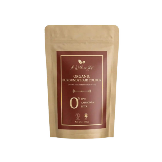 The Wellness Shop Organic Burgundy Hair Colour  Grab2Buy The Wellness Shop Grab2Buy