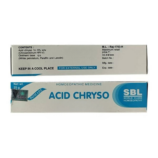 SBL Homeopathy Acid Chryso Ointment 