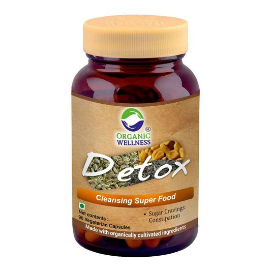 Organic Wellness Detox Vegetarian Capsules - Grab2buy