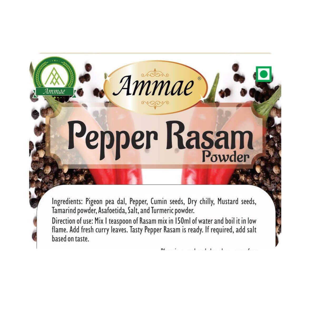 Ammae Pepper Rasam Powder - Grab2buy