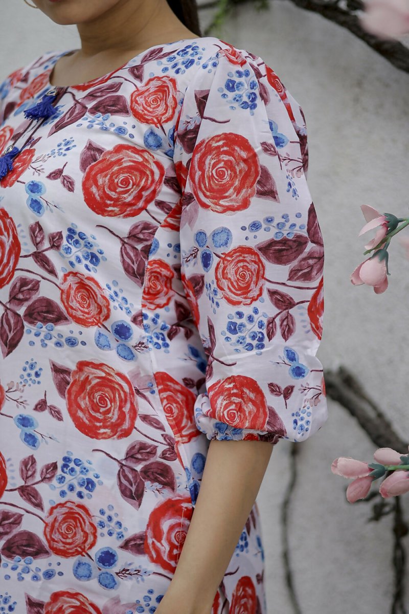 Aayaa Pure Muslin printed Multi Co-Ord Set - Multi Color 