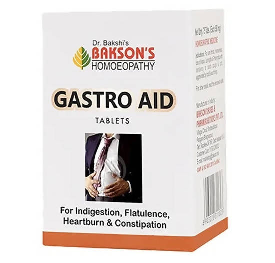Bakson's Homeopathy Gastro Aid Tablets 