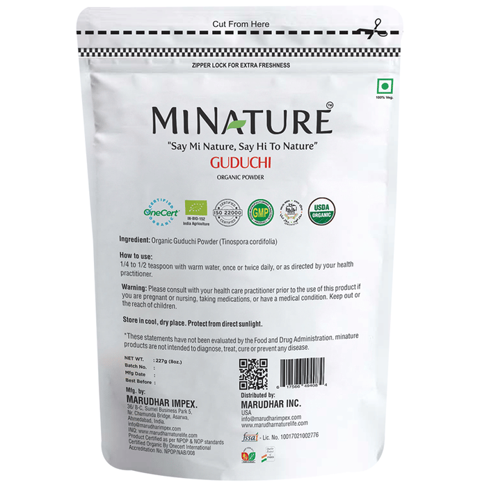 Minature Guduchi Organic Powder 