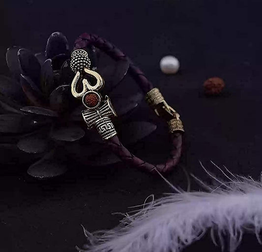 Gold-Plated Alloy Shivaye Bracelet - The Pari - Grab2buy