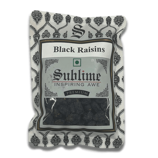 Sublime Inspiring Awe Black Raisins