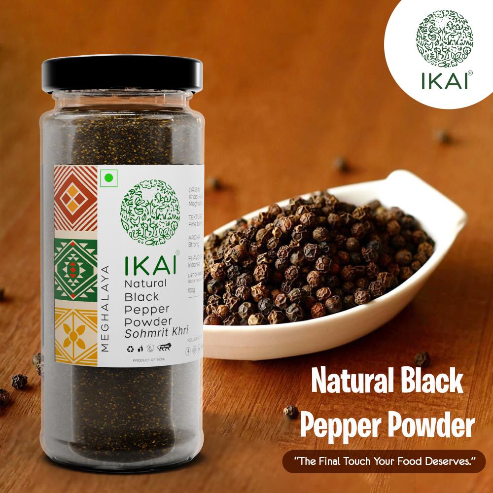 IKAI Natural Black Pepper Whole 
