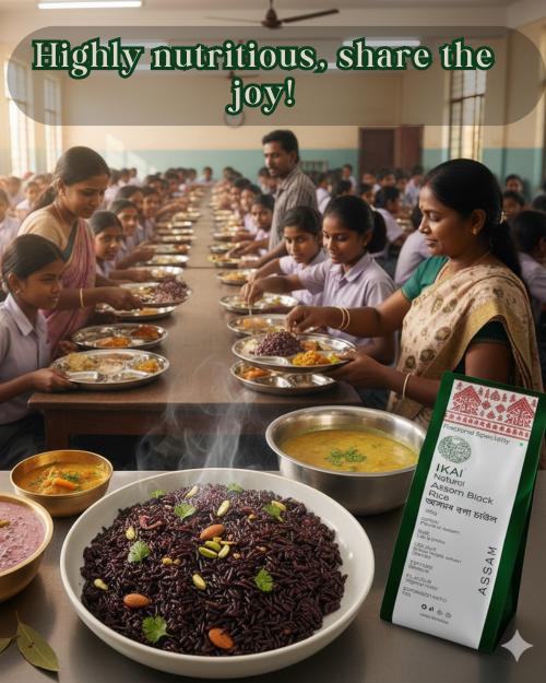 IKAI Natural Assam Black Rice 
