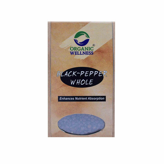 Organic Wellness Black Pepper Whole - Grab2buy