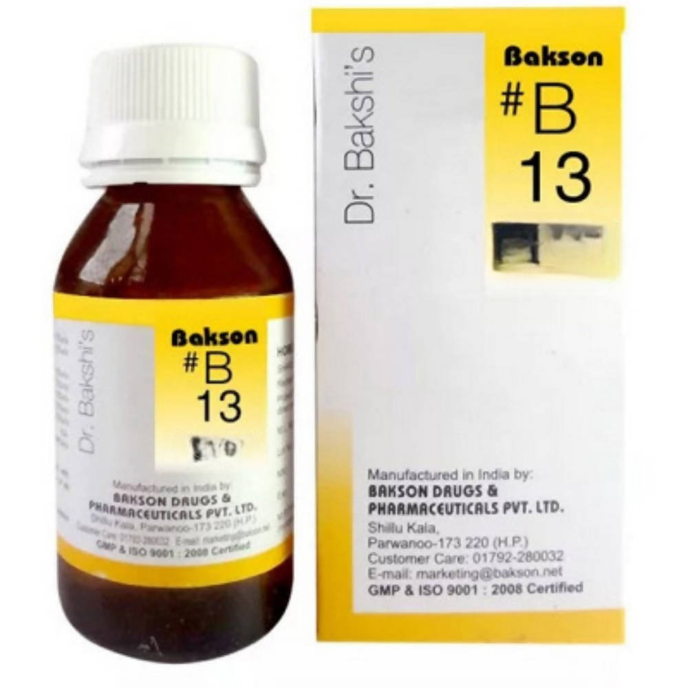 Bakson's B13 Drops (30ml)  Grab2Buy Bakson's Grab2Buy
