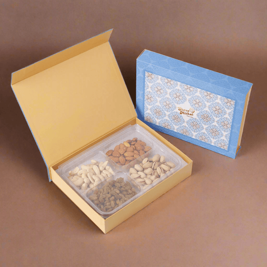 Shree Mithai Blue Titanium Dry Fruit Box 
