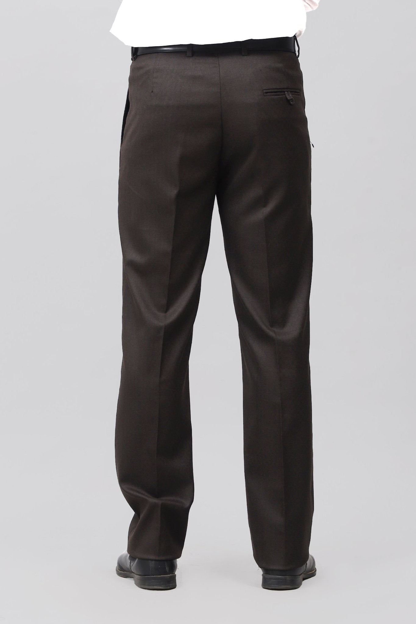 Bluebird Luxe Dark Chocolate Pleated Trouser 