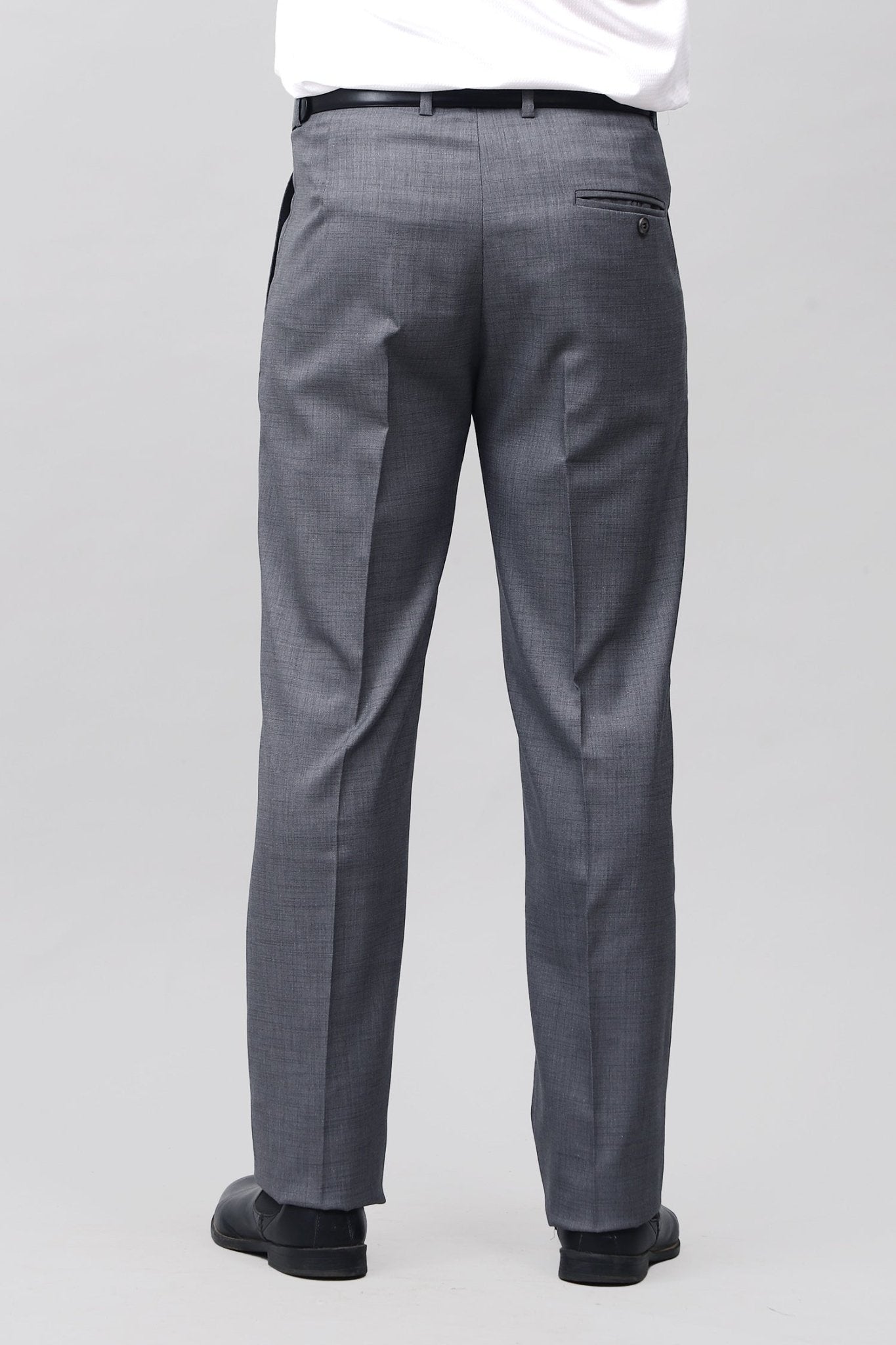Bluebird Sophisticated Dark Grey Pleated Trouser 