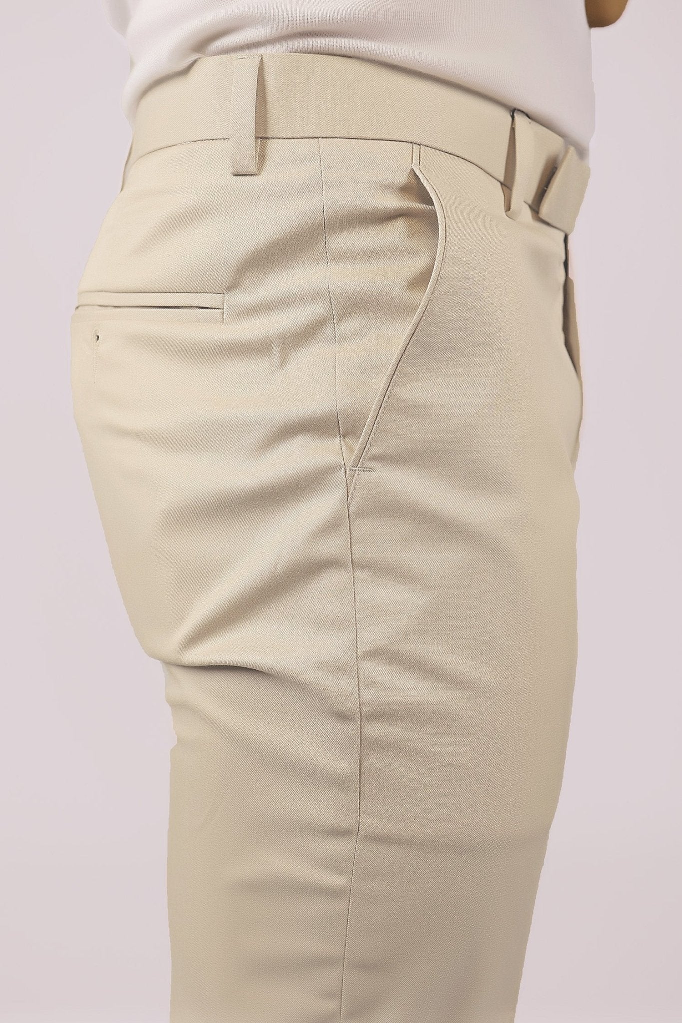 Bluebird Tailored Fit Magnolia Cream Trouser 