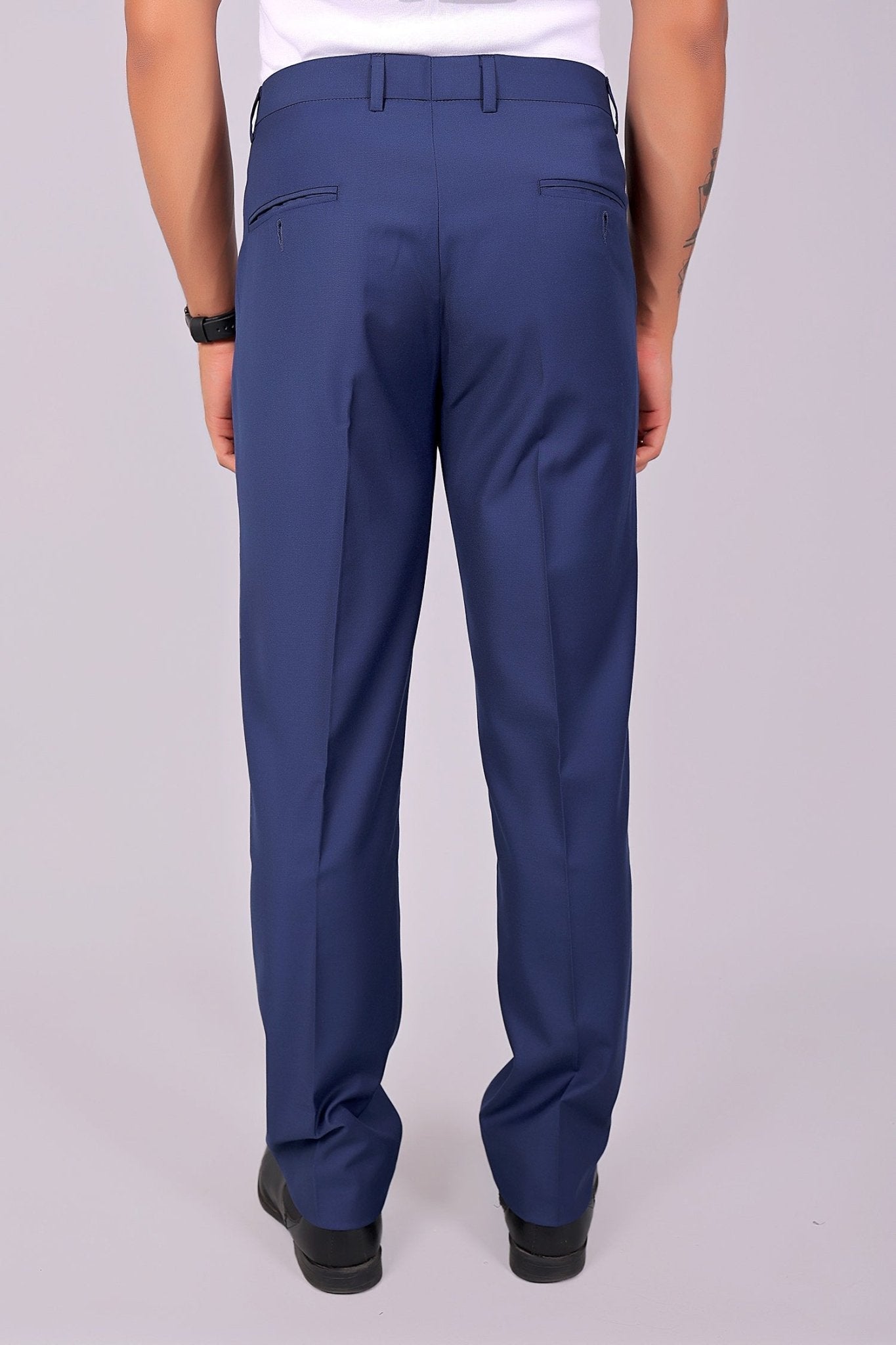 Bluebird Tailored Fit Space Blue Trouser 