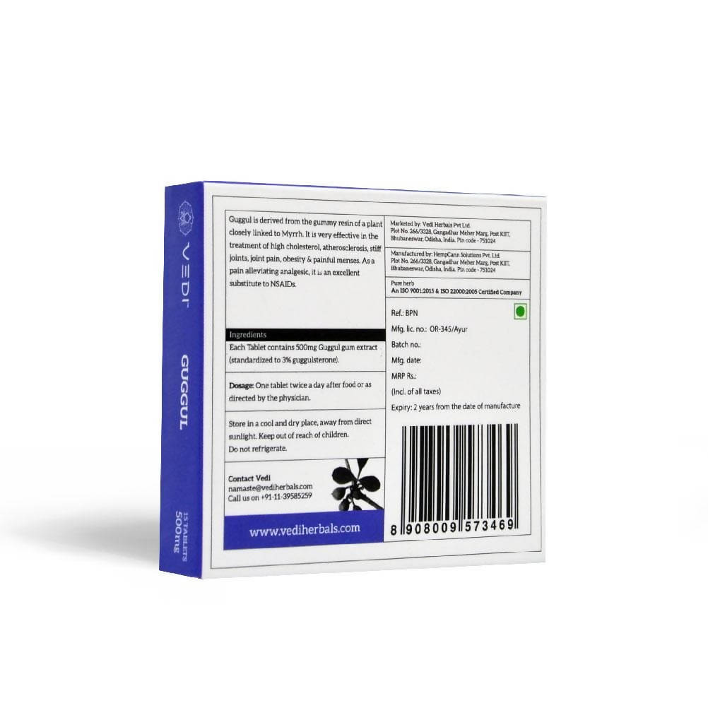 Vedi Herbals Guggul Tablets 