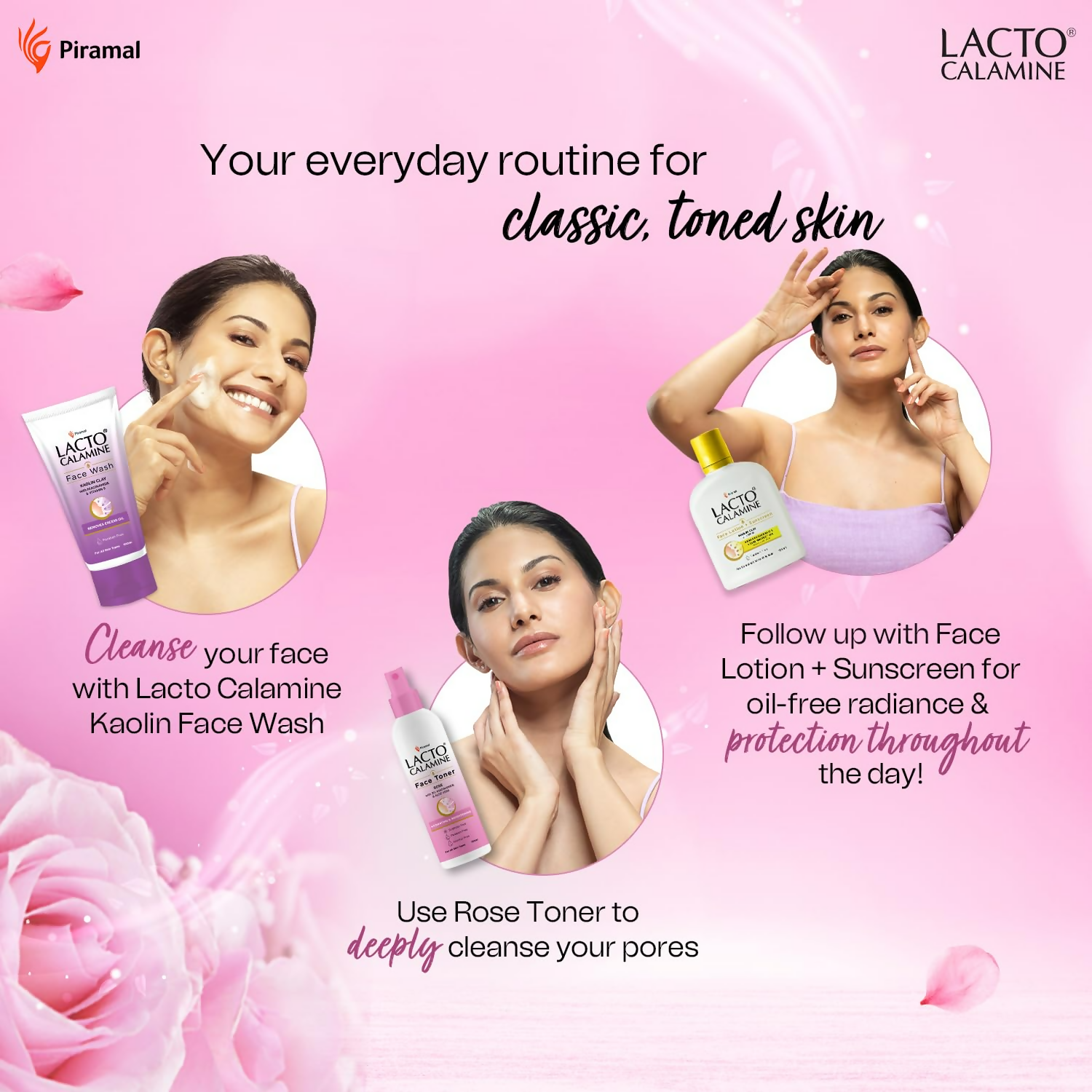 Lacto Calamine Rose Water Toner 