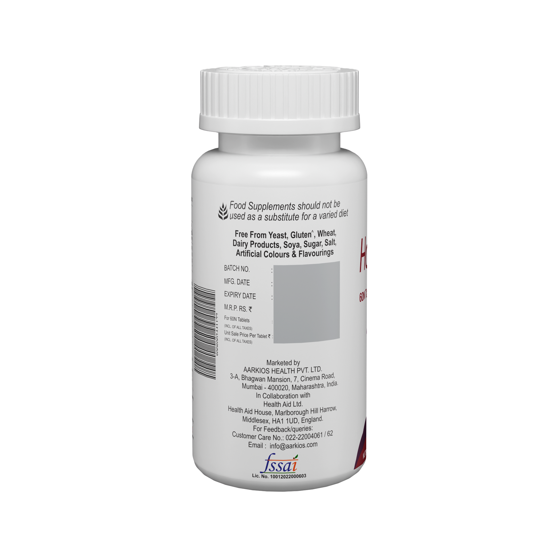 HealthAid Horse Chestnut Complex Tablets 