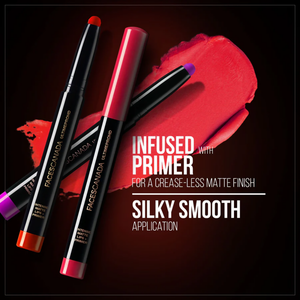 Faces Canada Ultime Pro HD Intense Matte Lips + Primer - Bloodmoon 20