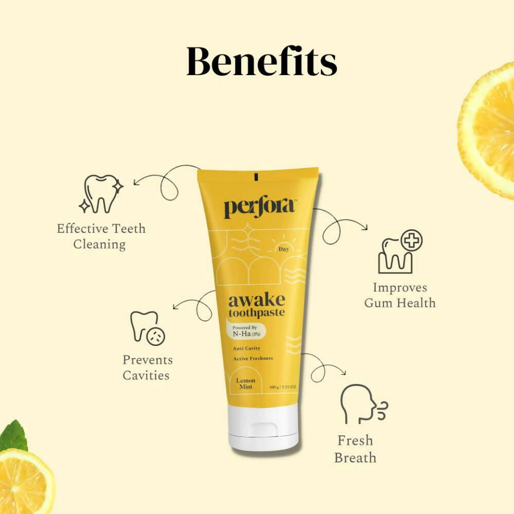 Perfora The Daily Routine Awake & Unwind Toothpaste Combo - Grab2buy