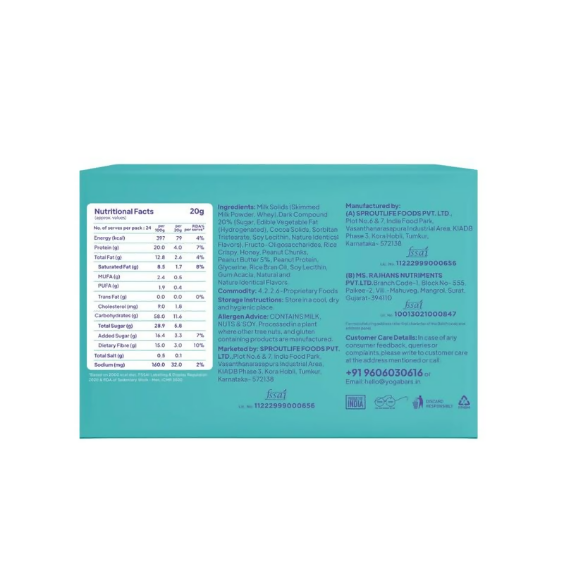 Yoga Bar Protein Minis, 4g Protein Bar  Grab2Buy Yoga Bar Grab2Buy