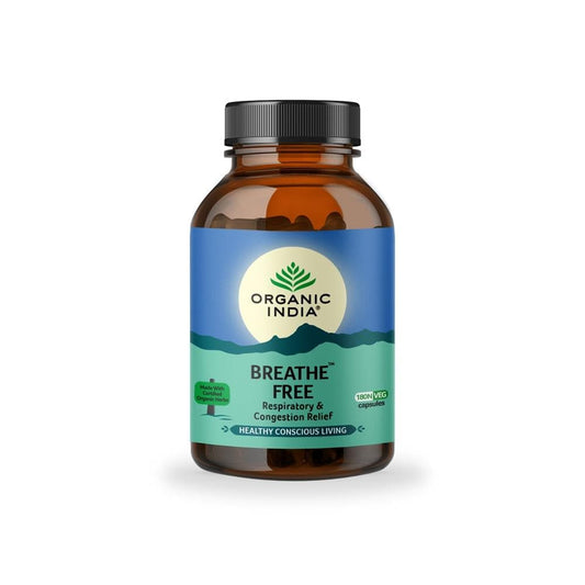 Organic India Breathe Free Capsules - Grab2buy