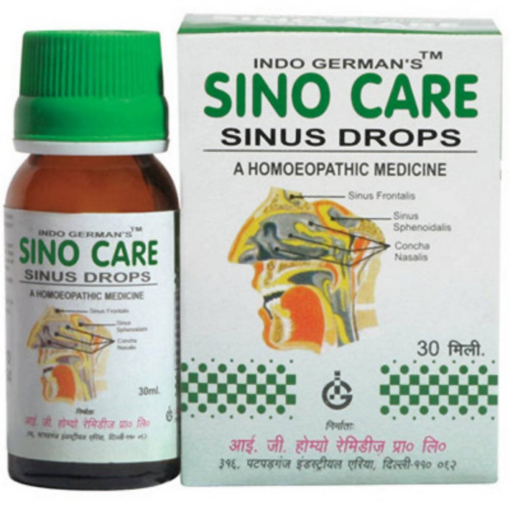 Indo German's Homeopathy Sino Care Sinus Drops 