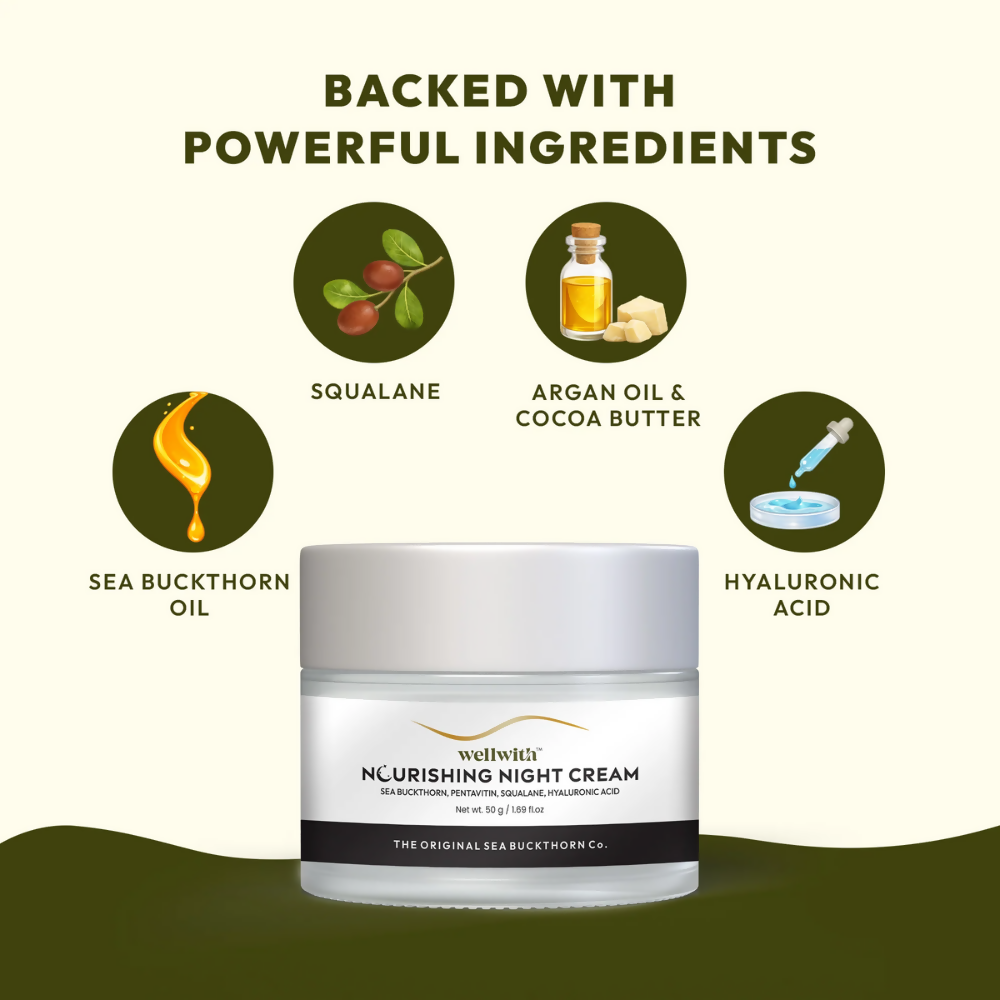 Wellwith Nourishing Night Cream  Grab2Buy Wellwith Grab2Buy