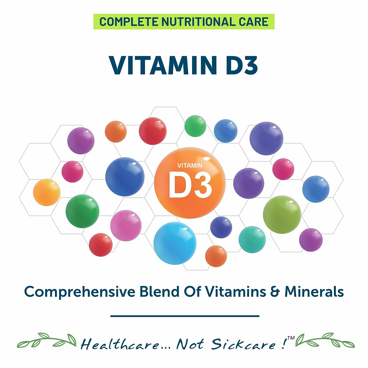 Bliss Welness Vitamin D3 Tablets 