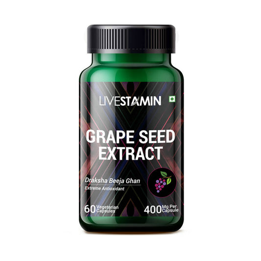 Livestamin Grape Seed Extract Capsules - Grab2buy