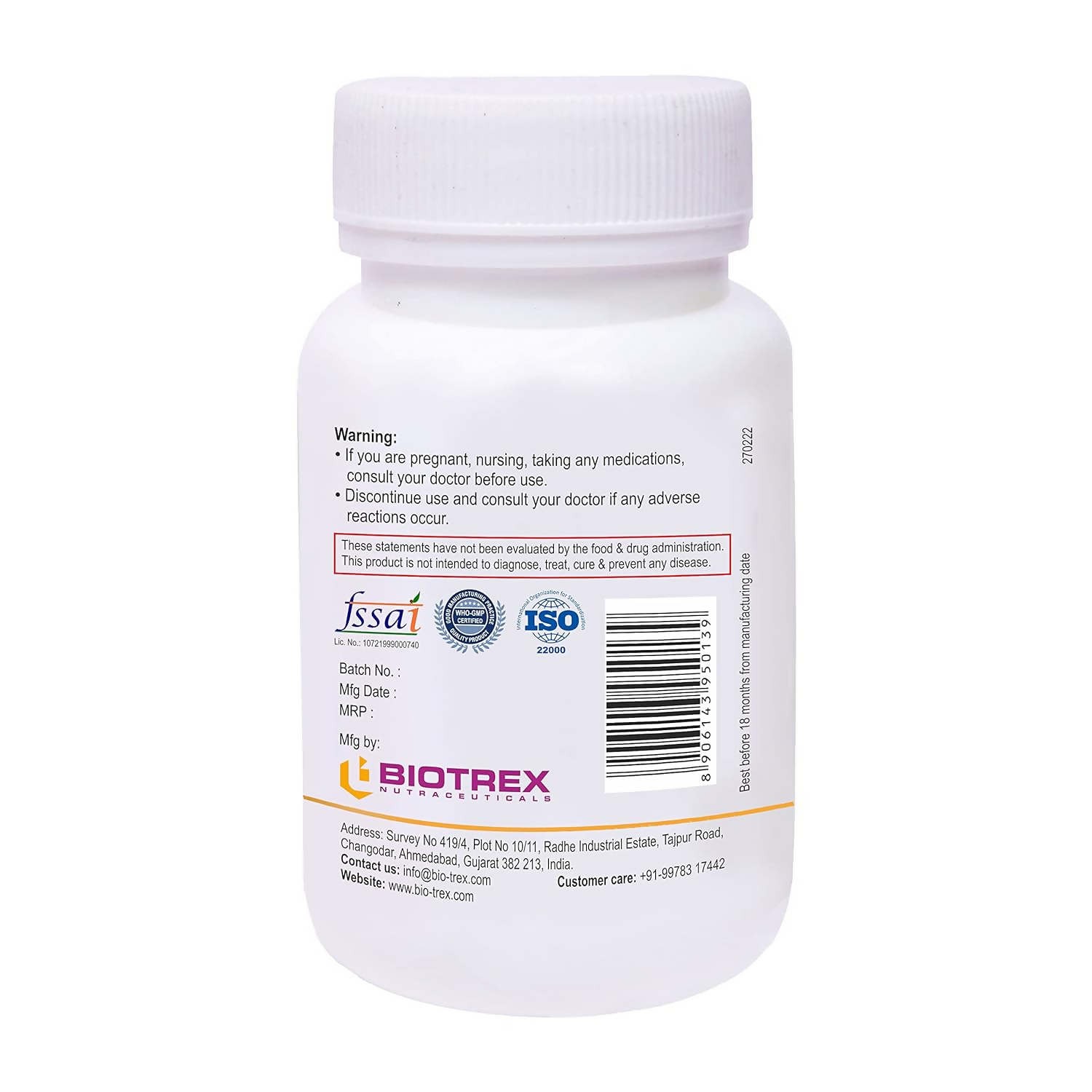 Biotrex Nutraceuticals Noni Capsules (1000mg) - Grab2buy