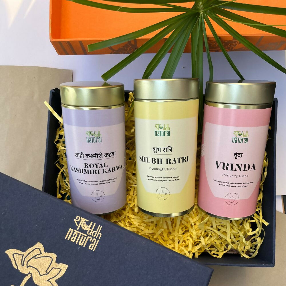 Shuddh Natural Festive Diwali Gift Hamper - Tea Tisane 
