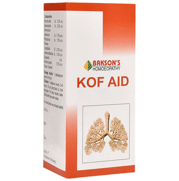Bakson's Homeopathy Kof Aid Syrup  Grab2Buy Bakson's Grab2Buy