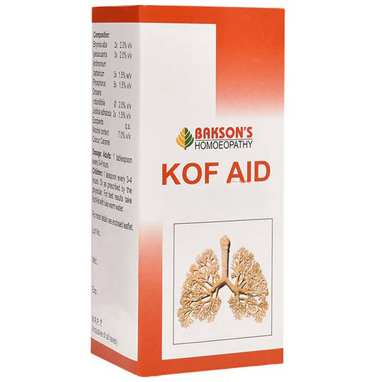 Bakson's Homeopathy Kof Aid Syrup  Grab2Buy Bakson's Grab2Buy